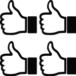 Sticker dco pouce vers le haut