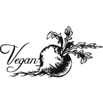 Sticker déco vegan 2 Sticker déco vegan 2