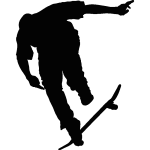 Sticker décoratif skater Sticker décoratif skater