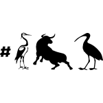 Sticker design animaux