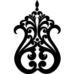 Sticker design chandelier décoratif Sticker design chandelier décoratif