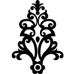 Sticker design lampe artistique