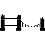Sticker design london bridge