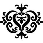 Sticker design  motif baroque