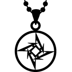Sticker design pendentif Sticker design pendentif