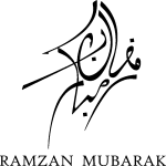 Sticker design ramzan mubarak