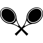 Sticker design raquettes de tennis