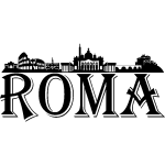 Sticker design roma