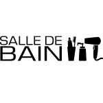Sticker design salle de bain accessoires Sticker design salle de bain accessoires