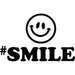 Sticker design #smile