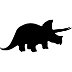 Sticker dinosaure d'autrefois