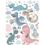 Stickers dinosaures aventuriers Stickers dinosaures aventuriers