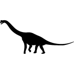Sticker dinosaure calme