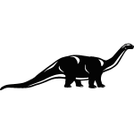 Sticker dinosaure debout