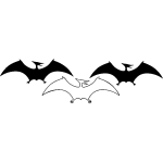 Sticker dinosaures volants
