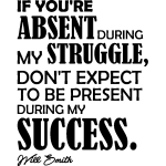 Sticker don't expect to be present (will smith)