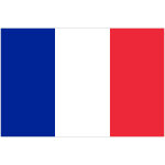Sticker drapeau franais