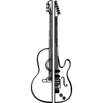 Sticker duo de guitares Sticker duo de guitares