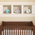 Sticker  effet 3d animaux en peluche