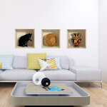 Sticker effet 3d antique Sticker effet 3d antique