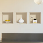 Sticker  effet 3d dco cuisine vintage