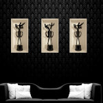 Sticker effet 3d figures