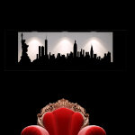 Sticker effet 3d new - york Sticker effet 3d new - york