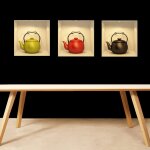 Sticker effet 3d thires design