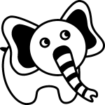 Sticker lphant