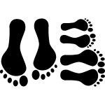 Sticker empreintes