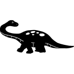 Sticker enfant dinosaure du passe