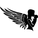 Sticker la fe et son bb