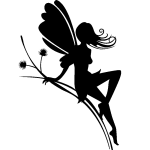 Sticker la fe sur une fine branche
