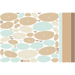 Sticker fleurs coquelicots des collines