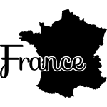 Sticker france carte du pays