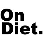 Sticker frigo on diet