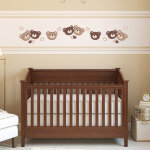 Sticker frise d'ours Sticker frise d'ours