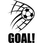 Sticker goal et la balle
