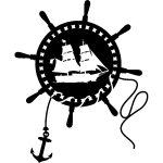 Sticker gouvernail du bateau Sticker gouvernail du bateau