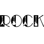 Sticker guitare rock Sticker guitare rock