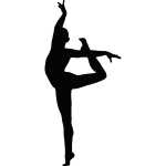 Sticker gymnaste fille 3 Sticker gymnaste fille 3