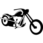 Sticker harley davidson simple