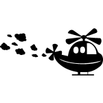 Sticker hélico pour enfant Sticker hélico pour enfant