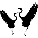Sticker les hrons heureux