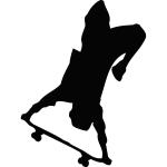 Sticker jeu d'un skater Sticker jeu d'un skater