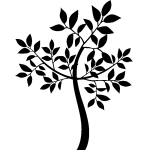 Sticker jeune arbre