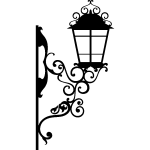 Sticker lampe mural conte de fe