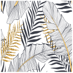 Sticker lave vaisselle tropical