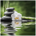 Sticker lave vaisselle zen