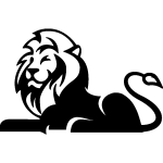 Sticker lion